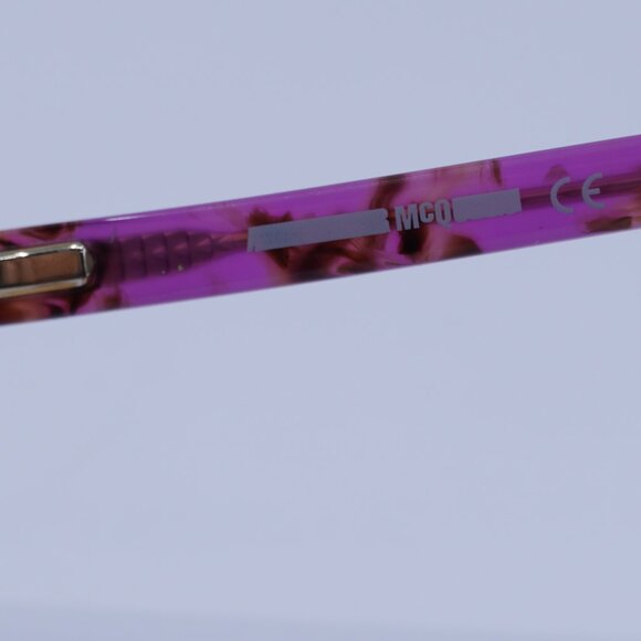 McQ by Alexander McQueen MQ0276O 003 Eyeglasses Pink 52mm Square Frame - Picture 9 of 10